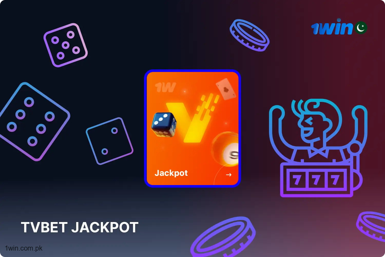 TVBet is giving players from Pakistan the chance to compete for one of three exciting jackpots.