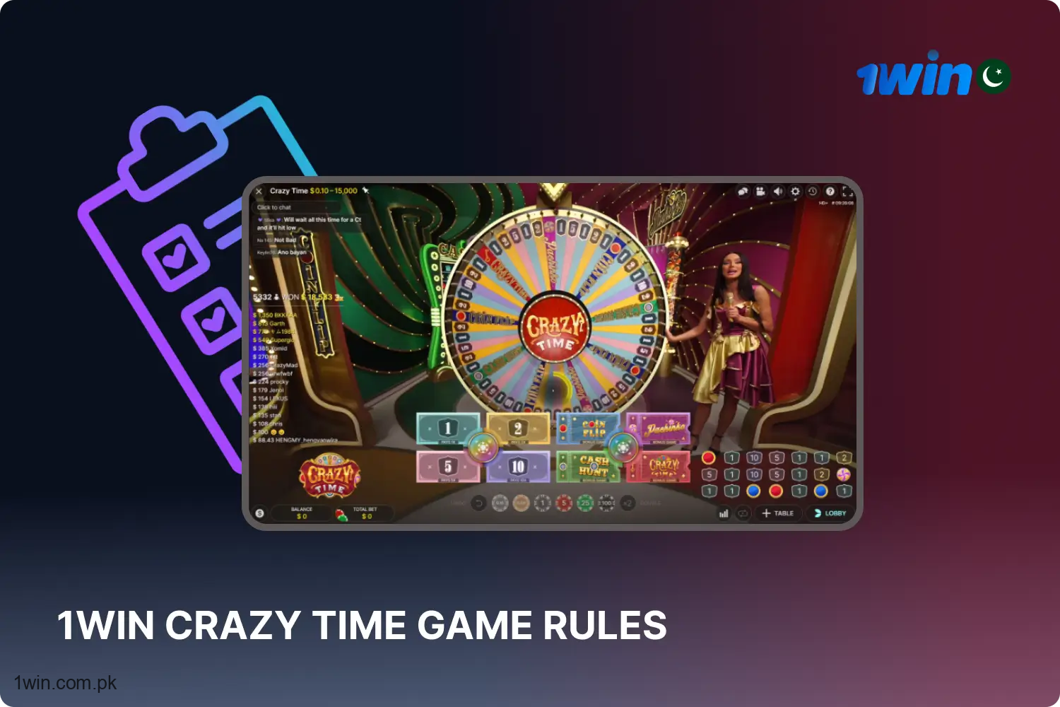 Getting acquainted with Crazy Time's basic rules before wagering real cash at 1win can significantly enhance players' chances of securing wins.