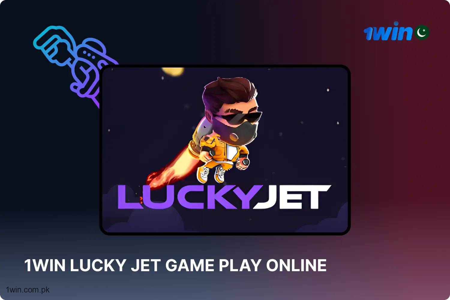 1win's Lucky Jet is a widely embraced crash game known for its high RTP, making it particularly appealing to the gaming community in Pakistan.
