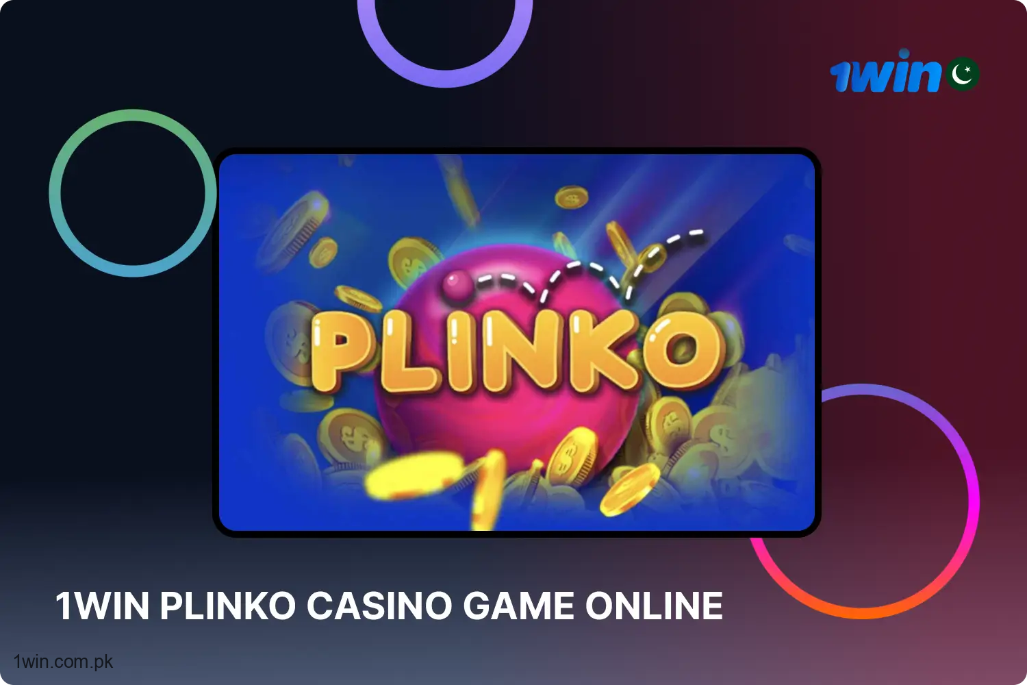 The widely enjoyed Plinko game for real money and demo play is accessible for players in Pakistan on the 1win website and its mobile application.