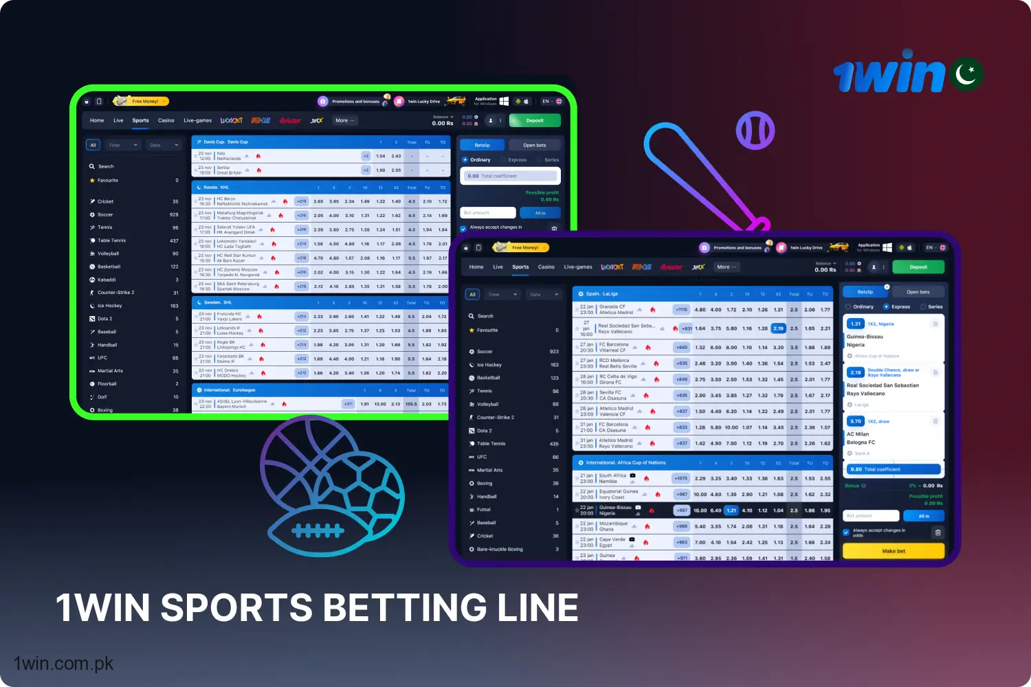 Additionally, the 1win sports offerings are regularly updated, giving players from Pakistan access to exciting new betting options.