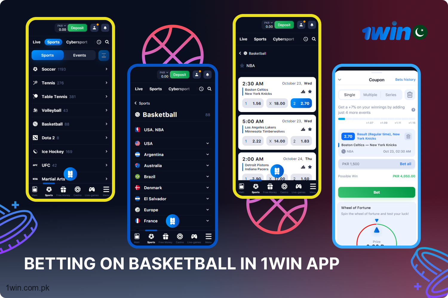 The ability to place bets on both upcoming and live matches;