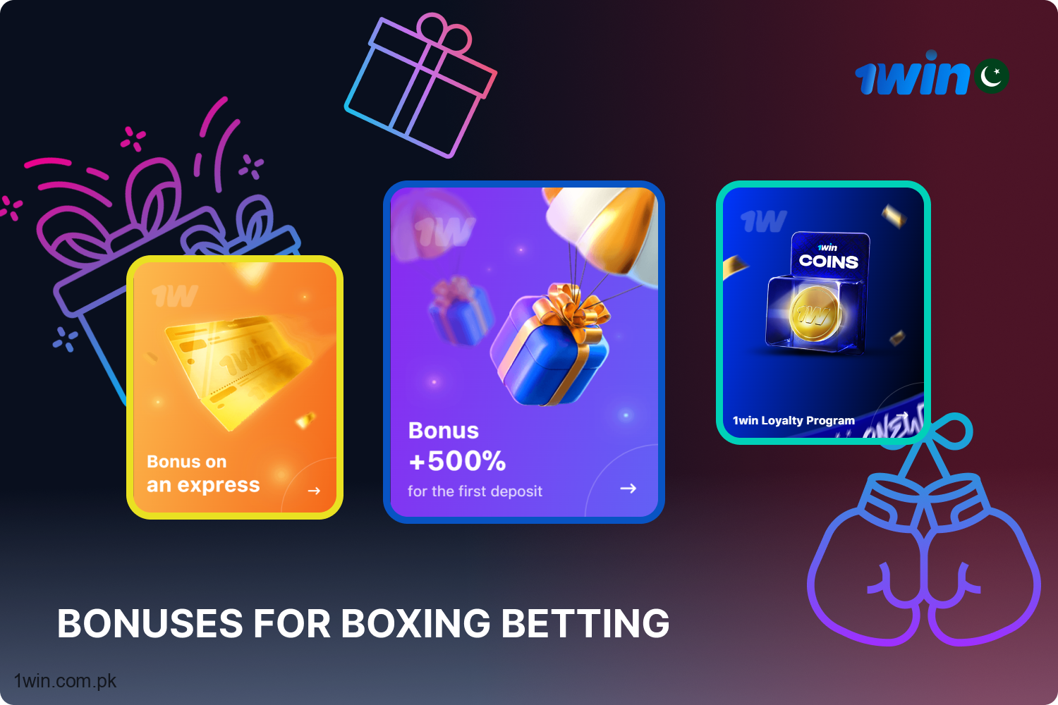 Regardless of your chosen betting type on 1win boxing, users from Pakistan can take advantage of some exciting bonuses.