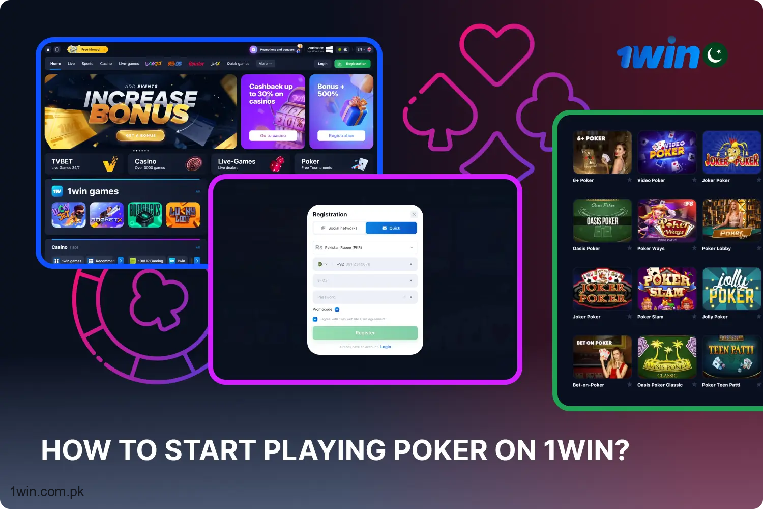 On the official website and mobile app, you'll find an extensive selection of live and video poker games. You can easily locate your desired option within the Casino or Live-games sections, utilizing either the search feature or filtering by software provider.