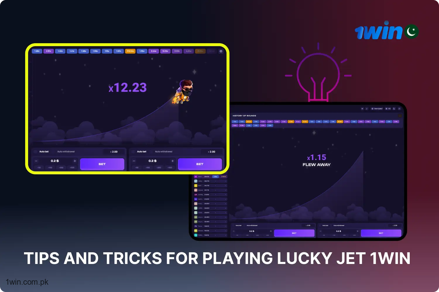 Gamblers who are versed in effective tips and techniques for playing Lucky Jet 1win can significantly enhance their odds of success.