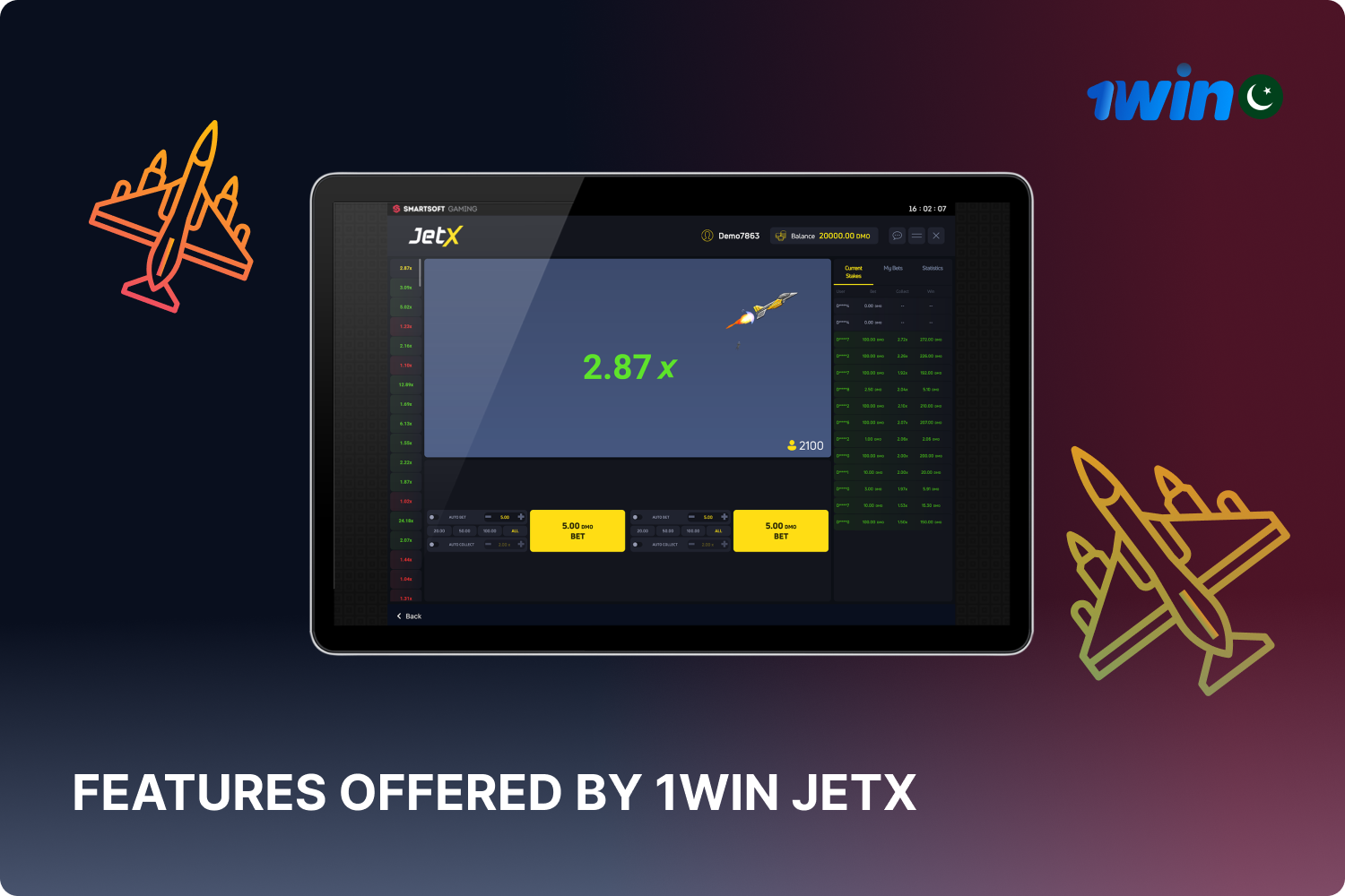 Among the other popular offerings from 1win Casino are โ