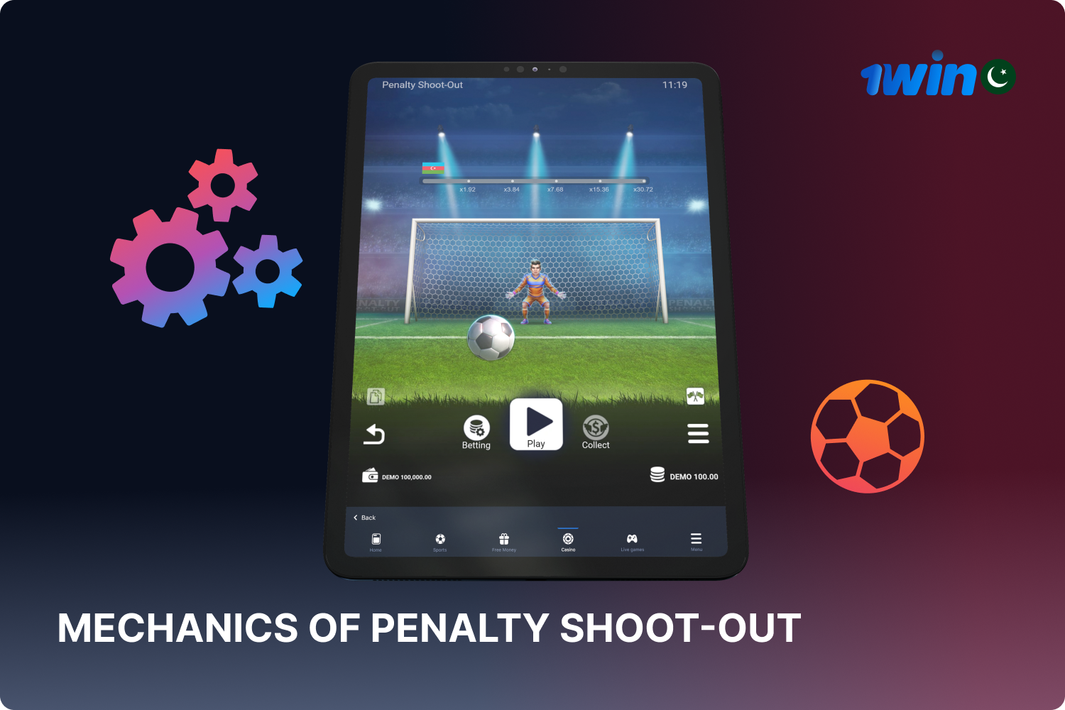 The simple game mechanics make Penalty Shoot Out a favorite among players in Pakistan.